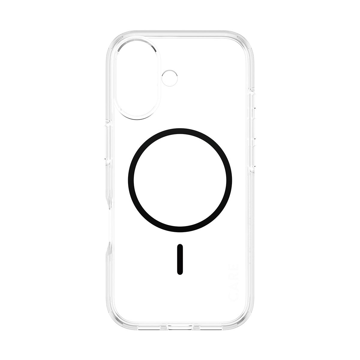 CARE™ by PanzerGlass® Urban Explorer Case Transparent w. Black MagSafe iPhone 17